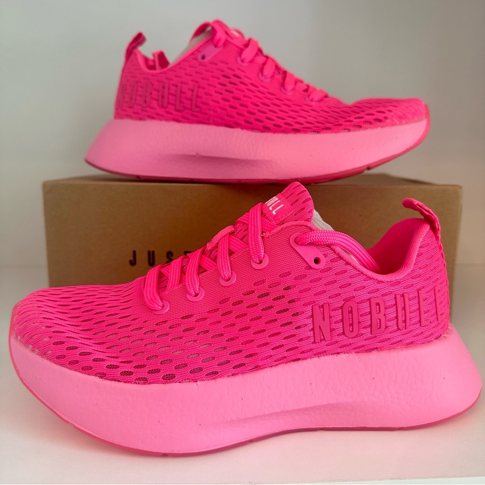 NOBULL Pink Runner+ Sneakers